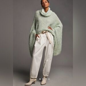 Anthropologie Funnel-Neck Poncho OS